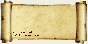 Anica Vidaković vizit kartica